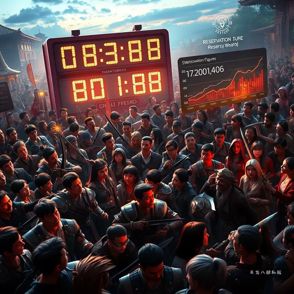 天龙八部公益服新服预约人数：热门程度预测 - 天龙八部私服-天龙八部私服