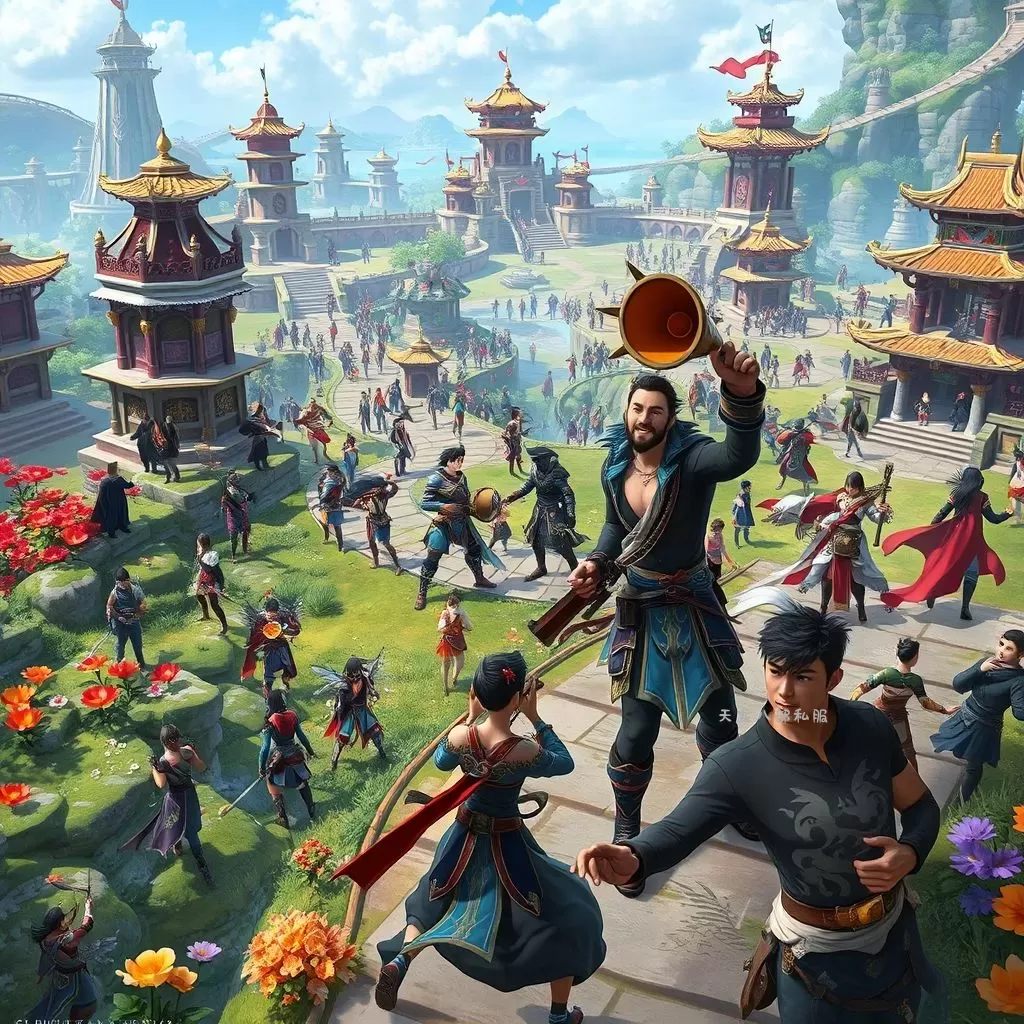 天龙八部公益服服务器喇叭功能：全服喊话技巧-天龙八部私服