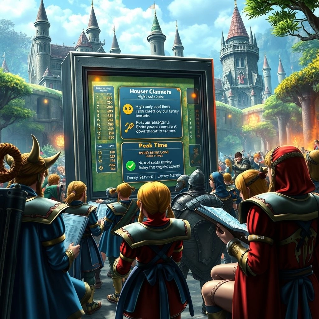 天龙八部发布网服务器负载查询:避开高峰期攻略-天龙八部私服