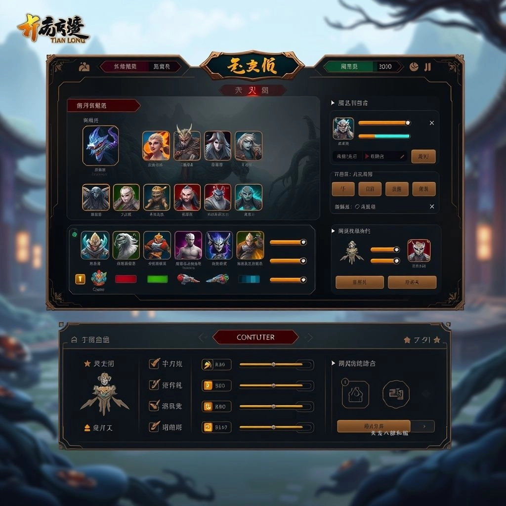 天龙八部发布网界面自定义:个性化设置教程-天龙八部私服